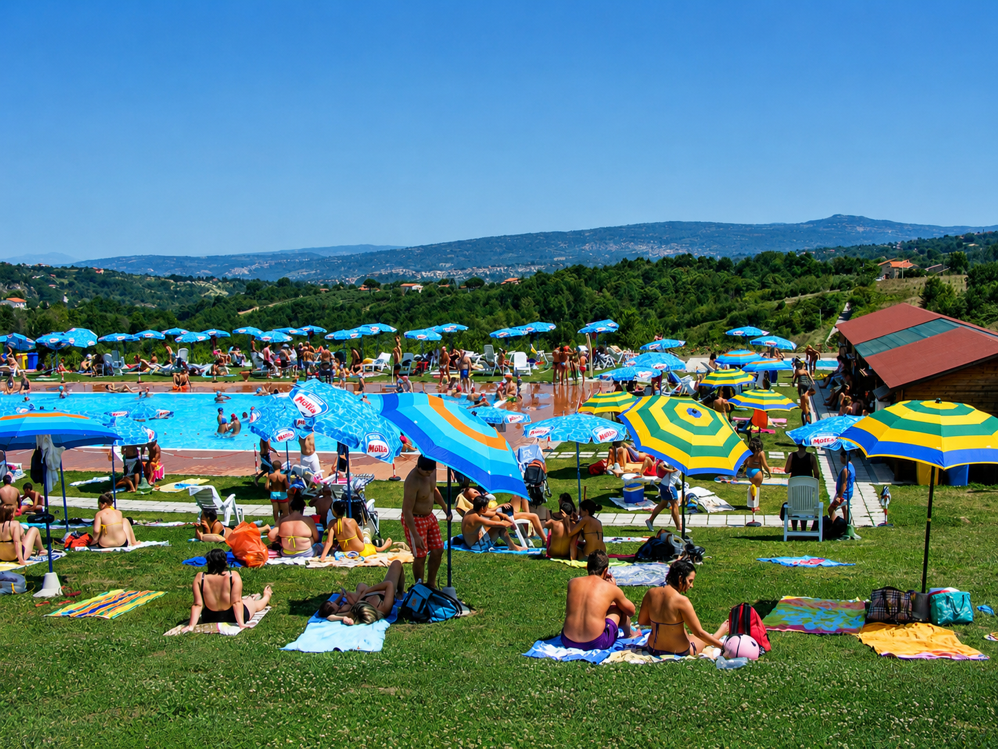 Piscina e area relax